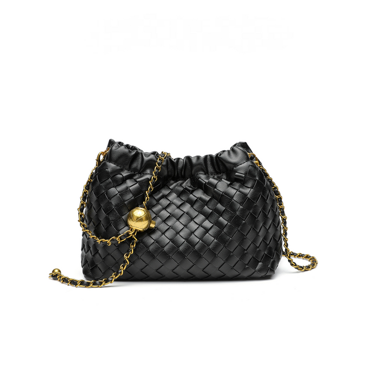 THE ARTISANAL GOLD-BALL CROSSBODY