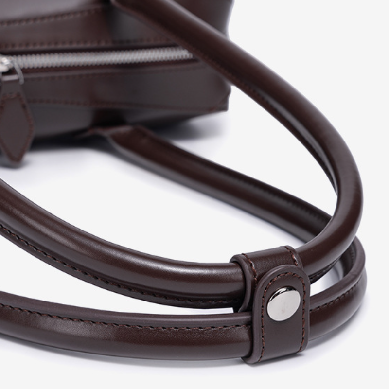 THE REFINED BARREL SHOULDER BAG