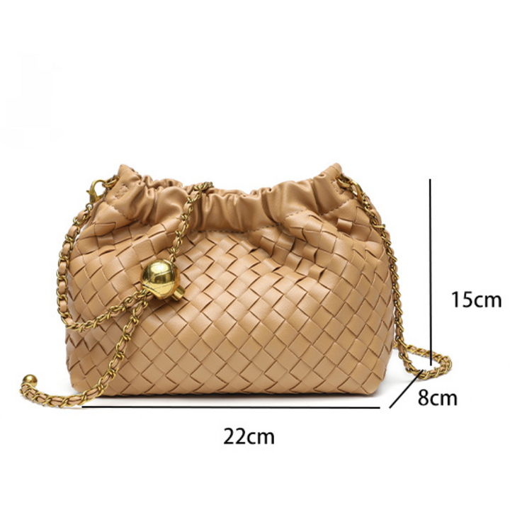 THE ARTISANAL GOLD-BALL CROSSBODY