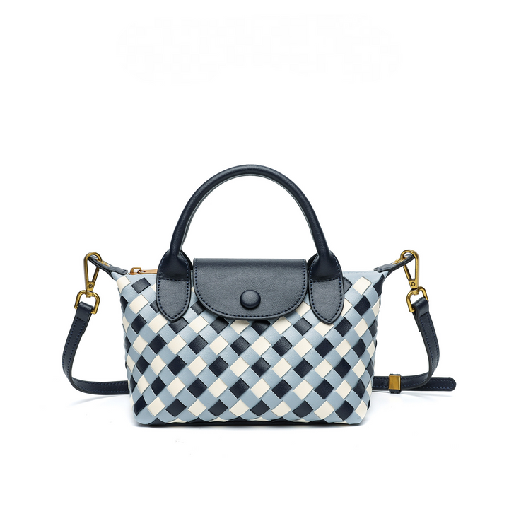 THE FAUX SUEDE FLAP TOTE