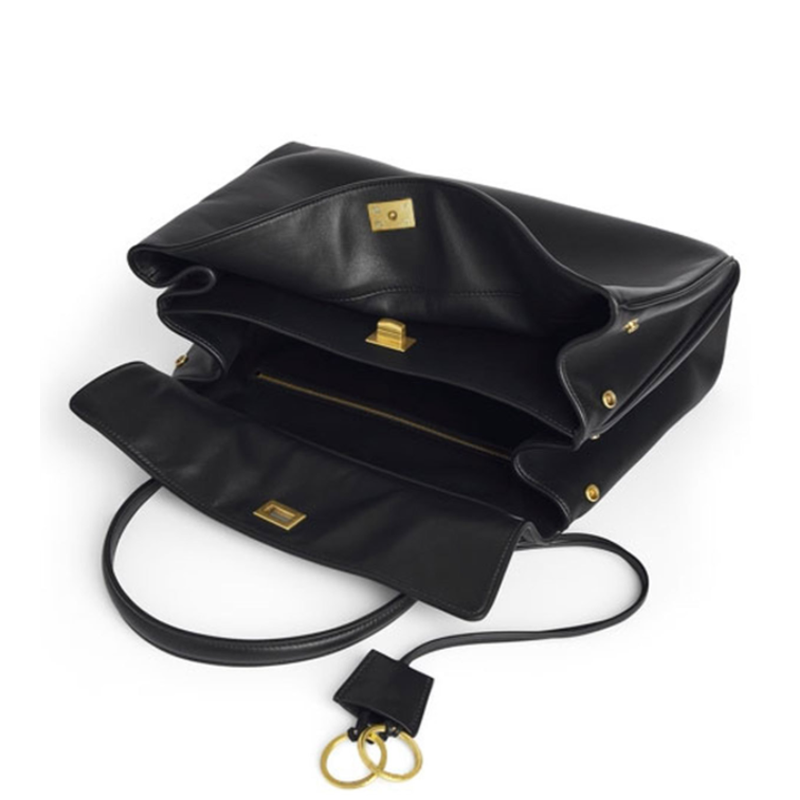 THE TRI-COMPARTMENT EXECUTIVE FLAP BAG