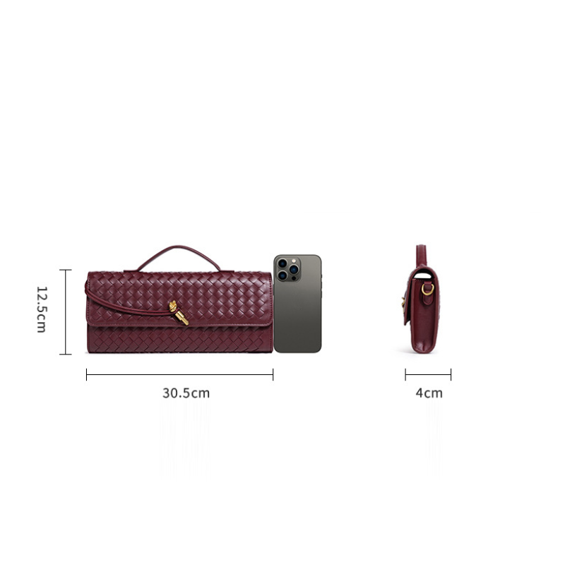THE KNOT FLAP CLUTCH size chart 1