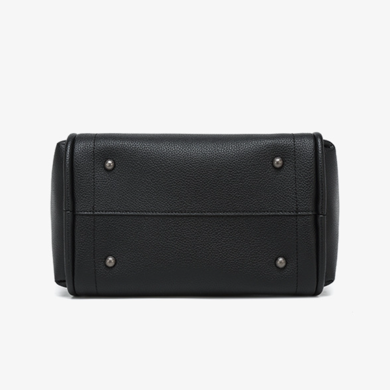 THE STRUCTURED LYCHEE GRAIN TOTE