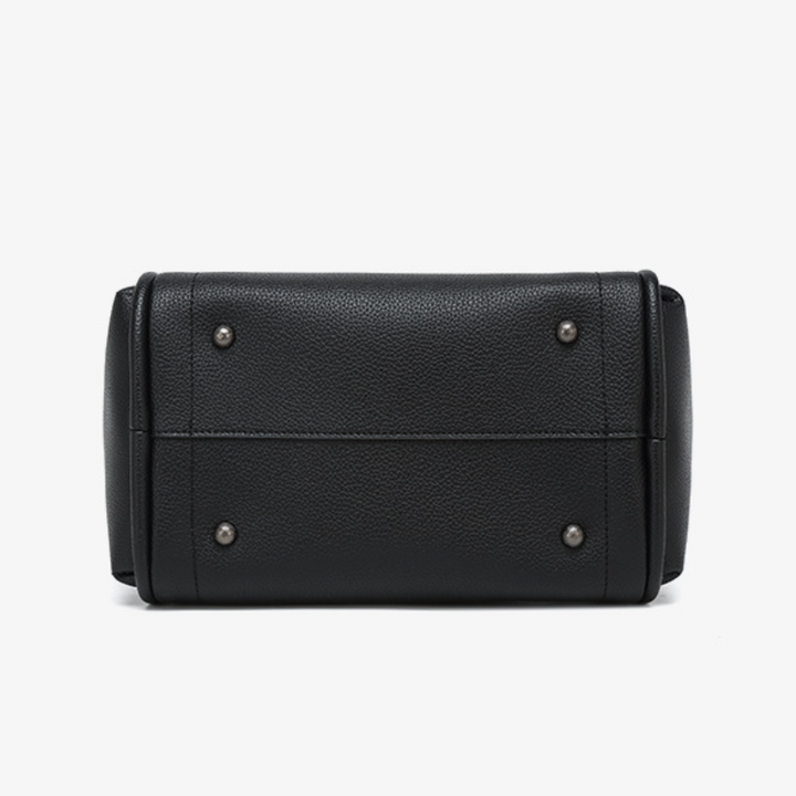 THE STRUCTURED LYCHEE GRAIN TOTE