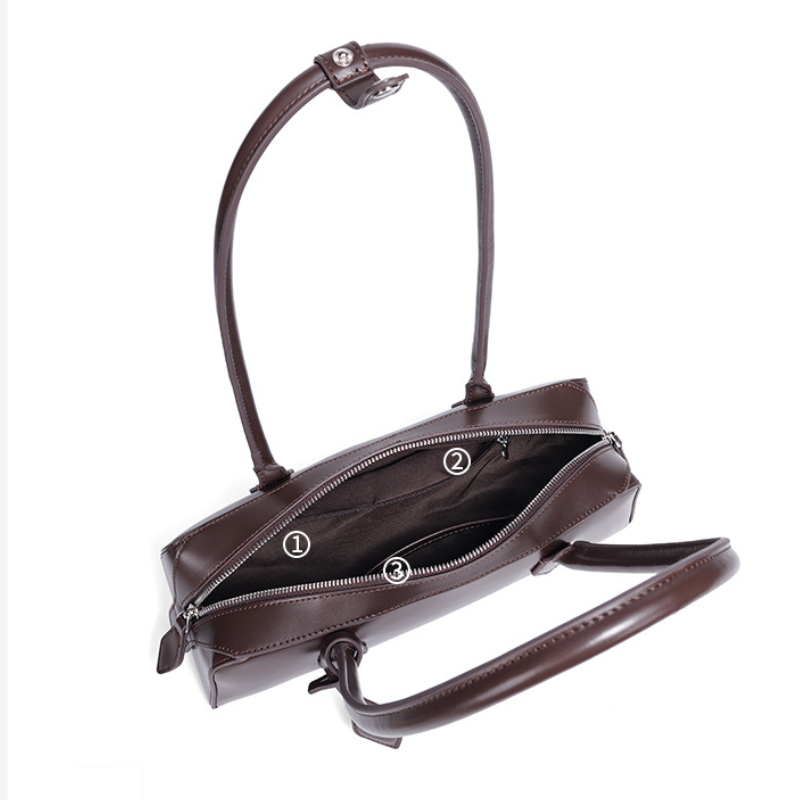 THE REFINED BARREL SHOULDER BAG