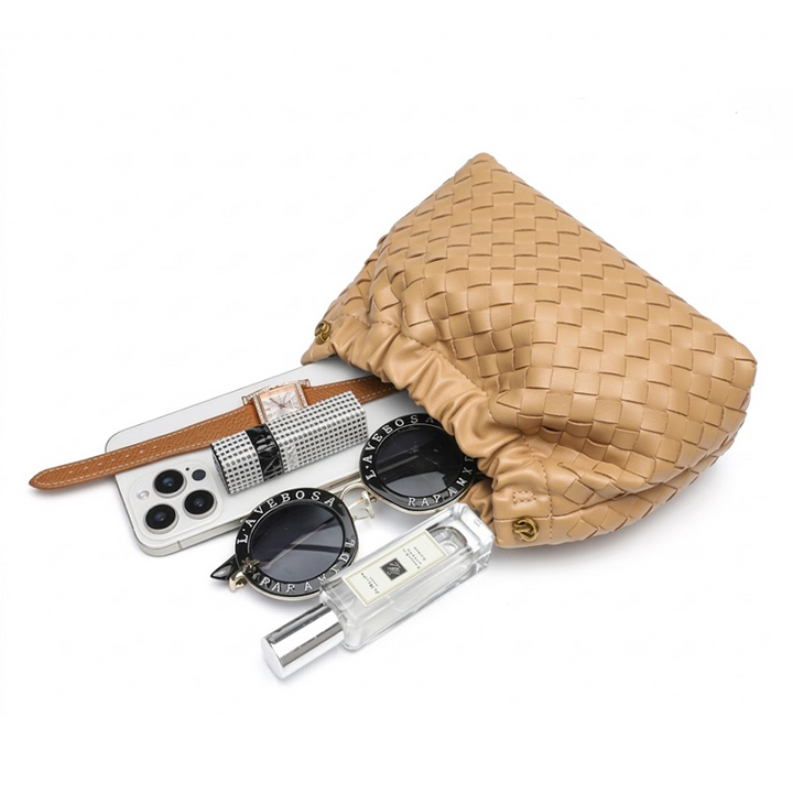 THE ARTISANAL GOLD-BALL CROSSBODY