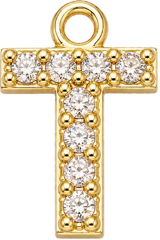 Gold Letter T