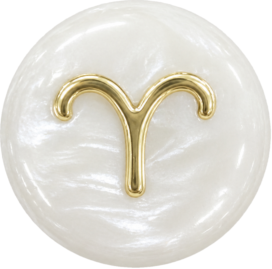 Aries Shell Bead
