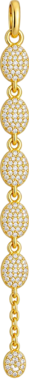 Oval Tassel Charm