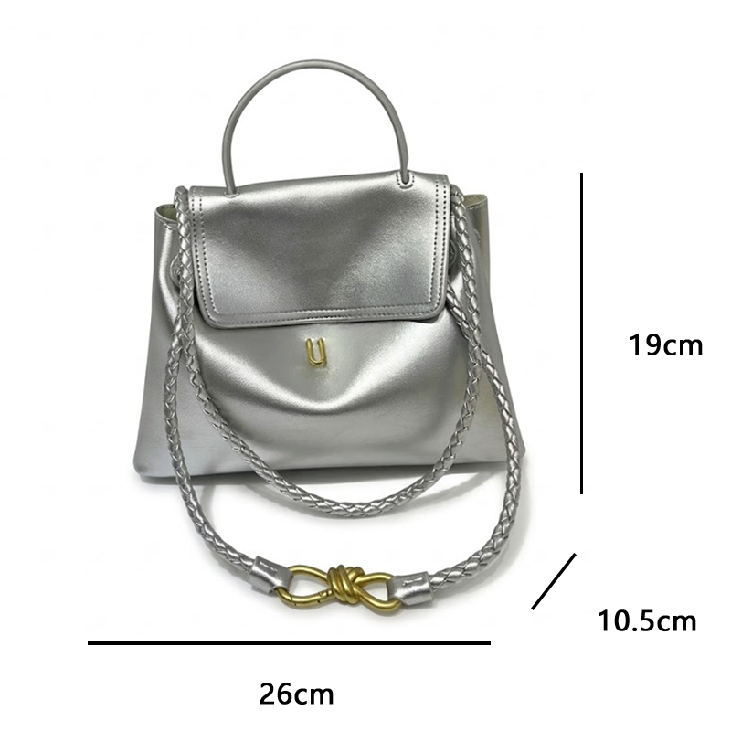 THE BRAIDED FLAP BAG