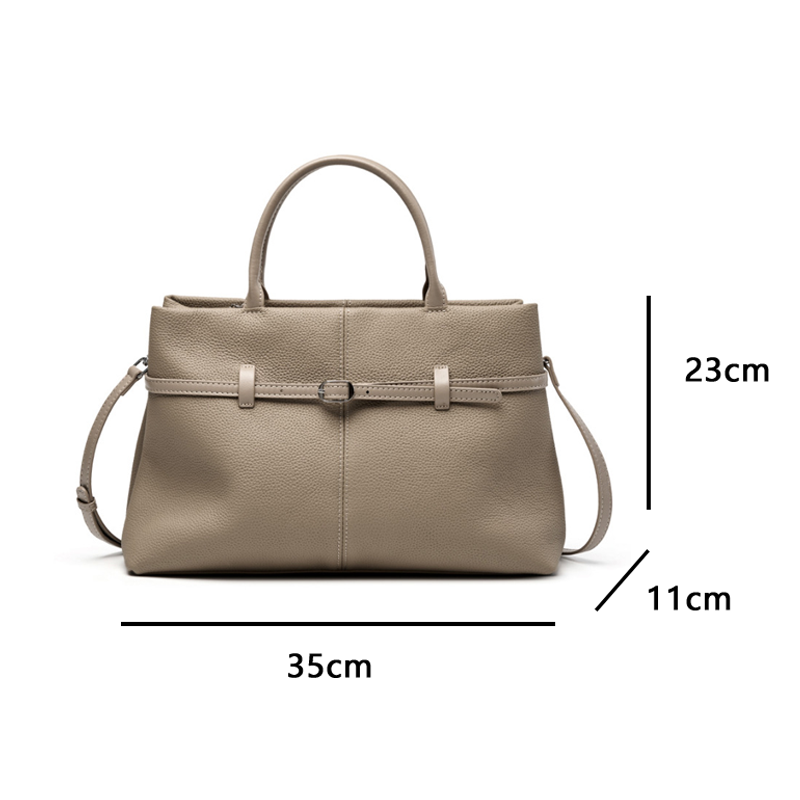 THE BELTED BUSINESS TOTE