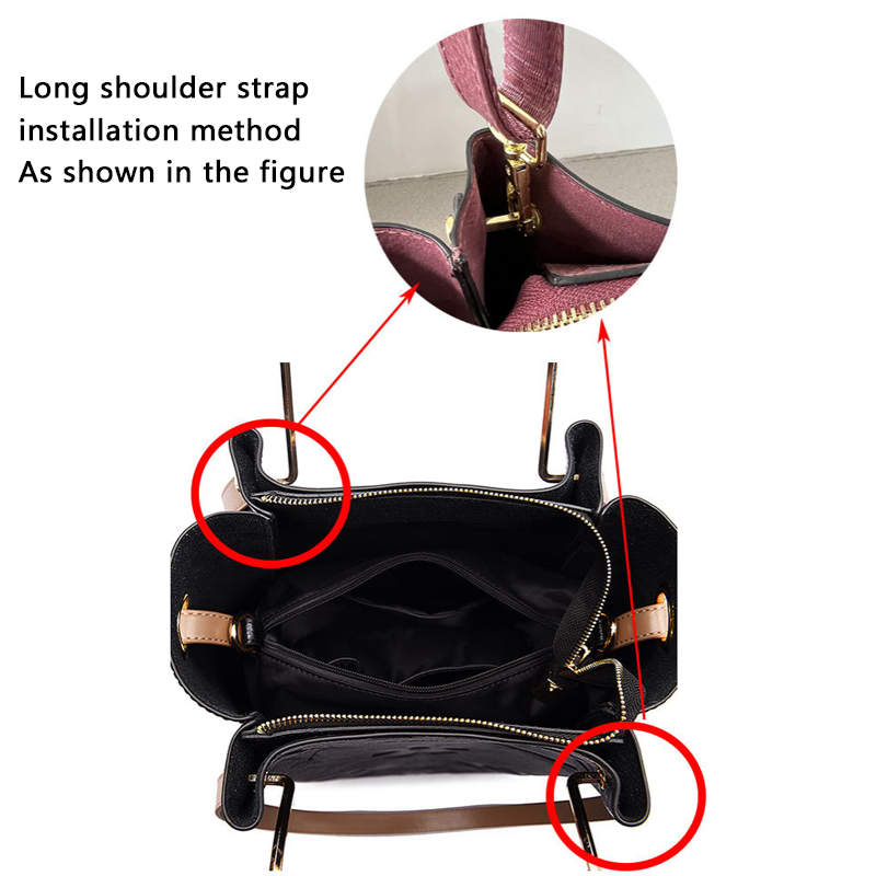 THE LUXE MONOGRAM EMBOSSED TOTE SET