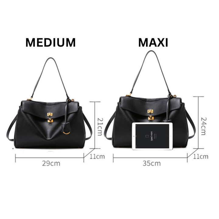 THE TRI-COMPARTMENT EXECUTIVE FLAP BAG